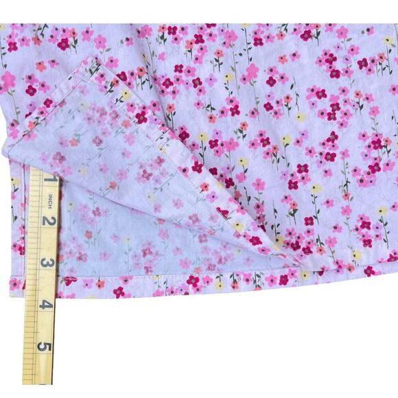 No Boundaries Vintage Y2K Pink Floral Skirt – Juniors L Tag / Fits Women Medium - Picture 8 of 12